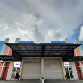 Disewakan gudang gandeng komersil siap pakai rapi lokasi strategis