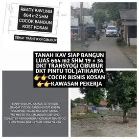 TANAH KAVLING MURAH DEKAT TRANSYOGI CIBUBUR BEKASI COCOK KOST KOSAN