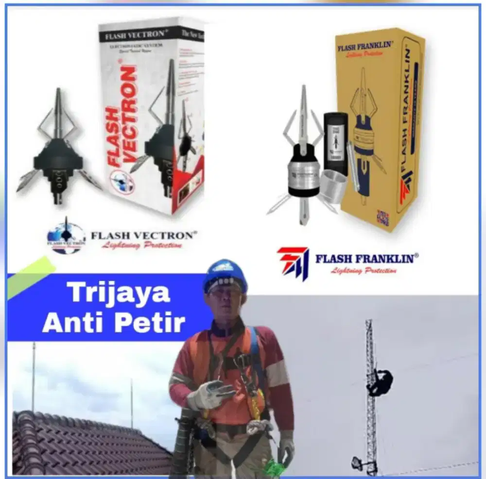 Teknisi grounding mesin penangkal petir tangerang