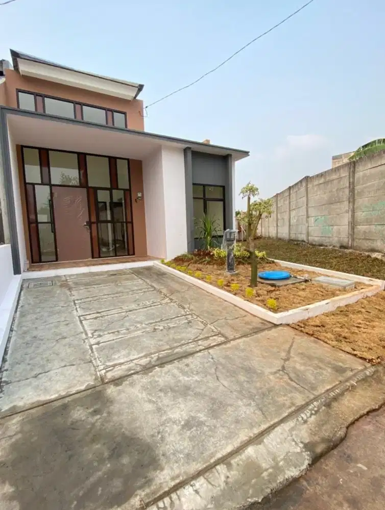 Rumah Hook Super Luas Akses dekat Stasiun Cisauk Serpong Nempel BSD