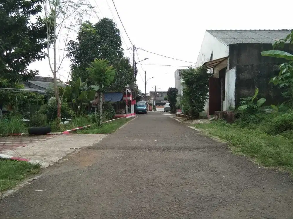 Dekat Stasiun Kereta Bojonggede Tanah Kavling Murah Legalitas SHM