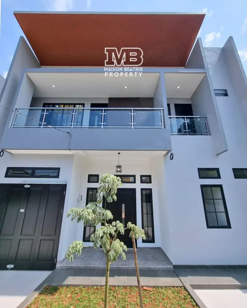 DIJUAL RUMAH BARU DENGAN SWIMMING POOL, STRATEGIS GRIYALOKA BSD