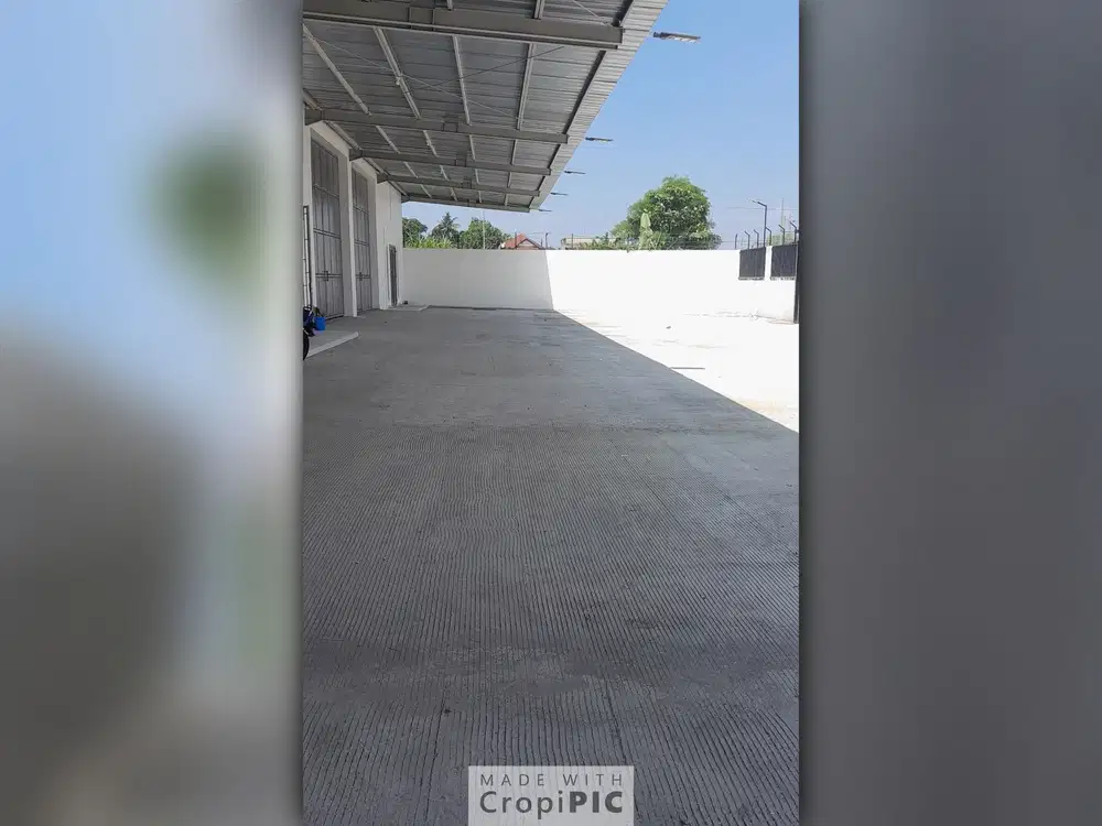 Disewakan Gudang dekat toll Setu