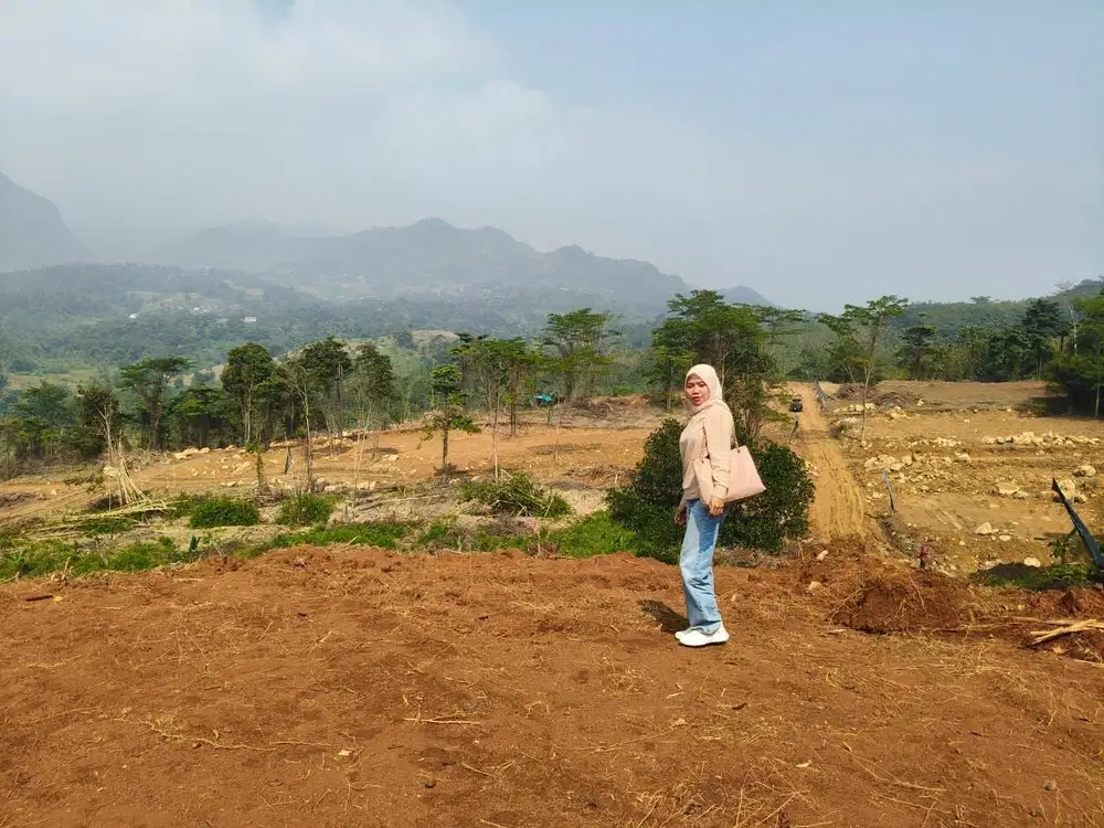 Dijual Kavling Villa Sejuk SHM View Gunung Puncak 2 Dekat Wisata Bogor