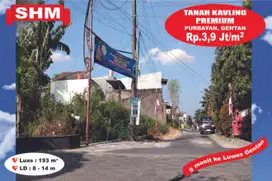 Mini Kavling Premium di Purbayan, Gentan. 5 menit ke Luwes Gentan