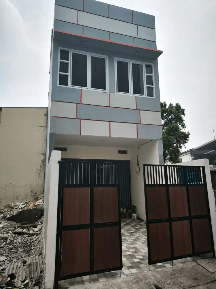 Rumah Baru 3 Lantai SHM Kampung Bali Kalideres Jakarta Barat