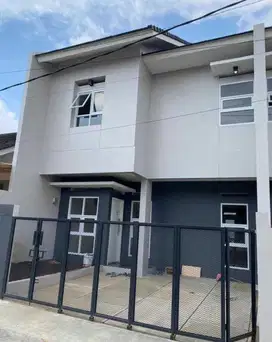 Rumah modern kekinian di perumahan cihanjuang