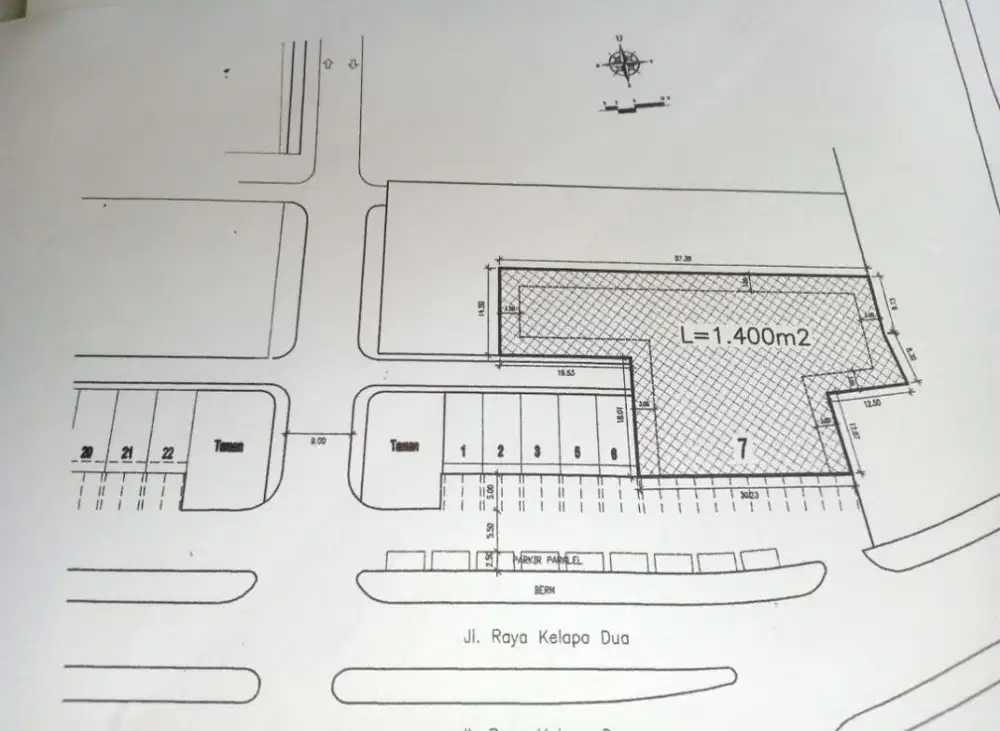 Dijual Kavling Komersial Termurah di Gading Serpong