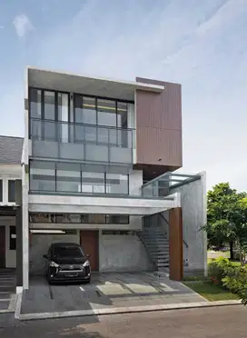 Rumah Cantik 3 Lantai Siap Huni Full Furnished
