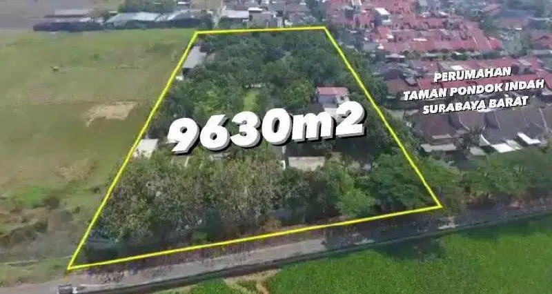 TANAH/KAVLING MURAH DI WIYUNG LOKASI STRATEGIS SURABAYA BARAT