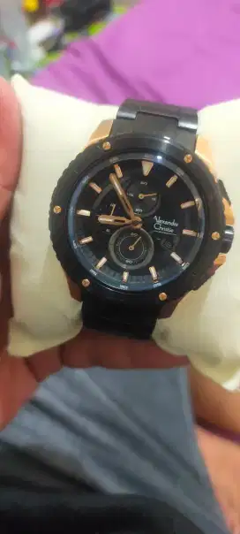 Jual jam tangan Alexandre Christie pria 6653MC