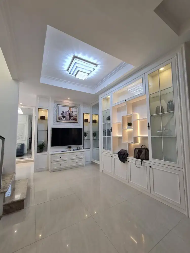 Sewa Rumah Golf Island Pik Uk 6x15 Full Furnish mewah 250 Juta