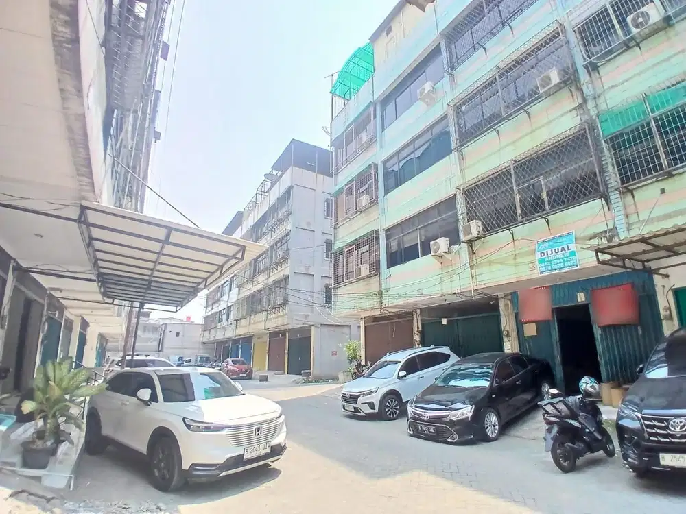 Ruko Komplek Pluit Raya SHM Hadap Selatan 4 Lantai