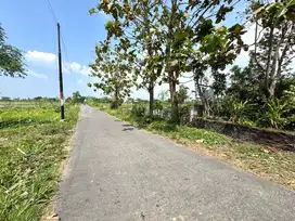 Tanah Pekarangan Sleman Tepi Jalan, 2 Juta-an