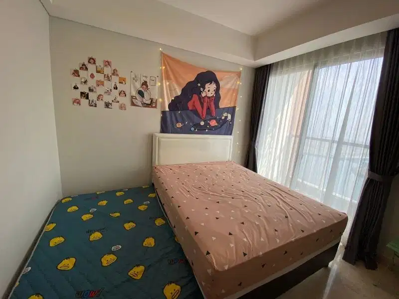 Apartemen Gold Coast PIK sea view type studio luas 28m furnish