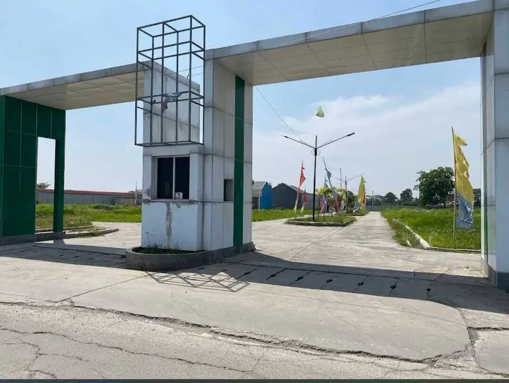 Tanah  beserta unit di dalam perumahan cluster kartik cibitung bekasi