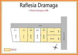 7 Menit Kampus IPB Dijual Tanah Kavling Murah Legalitas SHM