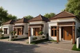 Dekat UMY, Rumah Bali style 2 KT
