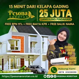 Rumah 2 Lantai Pesona Rorotan Keren