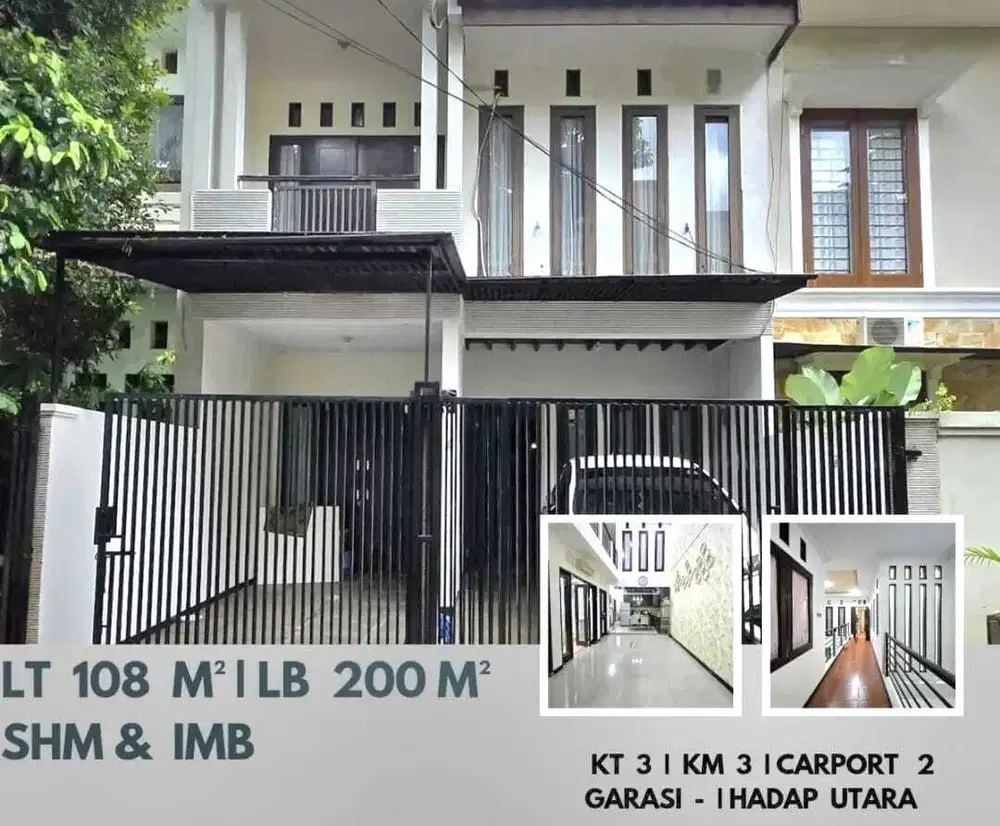 Rumah Cantik Siap huni di kavling Marinir Pondok kelapa Jakarta