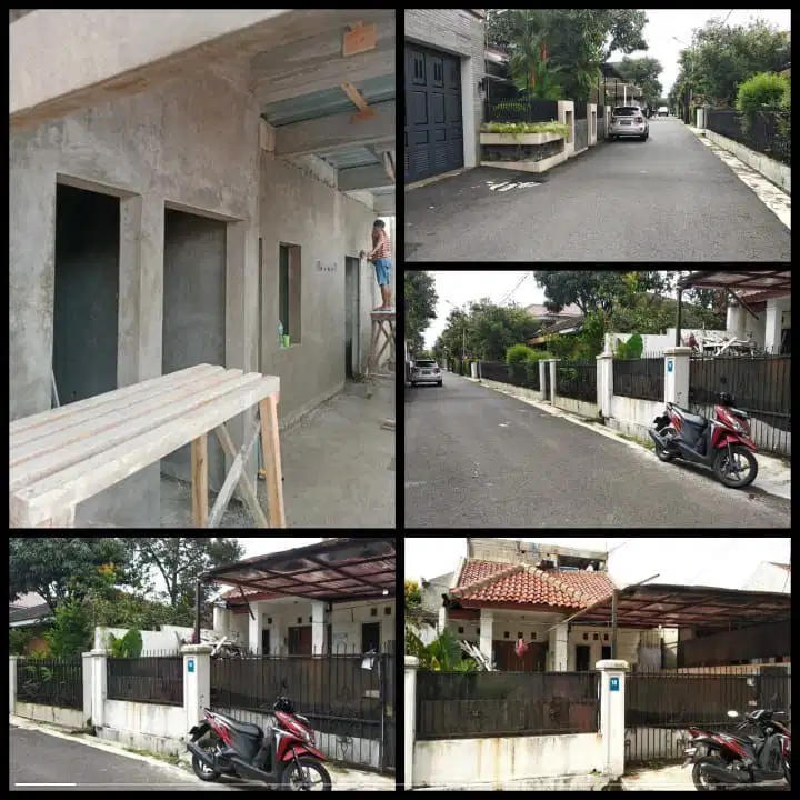 Rumah baru renov. Batu indah. Tinggal finishing