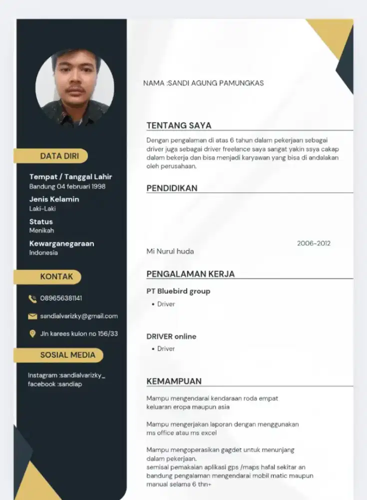 Cari lowongan kerja