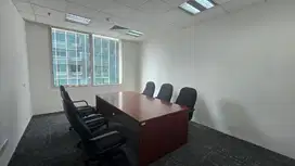 Sewa Office Mega Kuningan 113 sqm Furnished and Ready