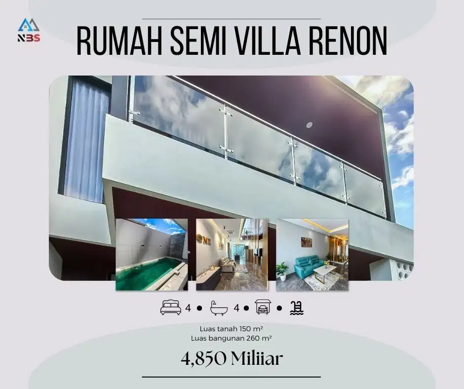 FOR SALE SEMI HOUSE VILLA BRAND NEW IN RENON