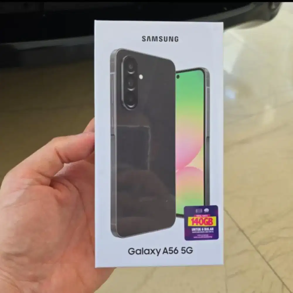 SAMSUNG A56 5G 8/256 BARU SEGEL