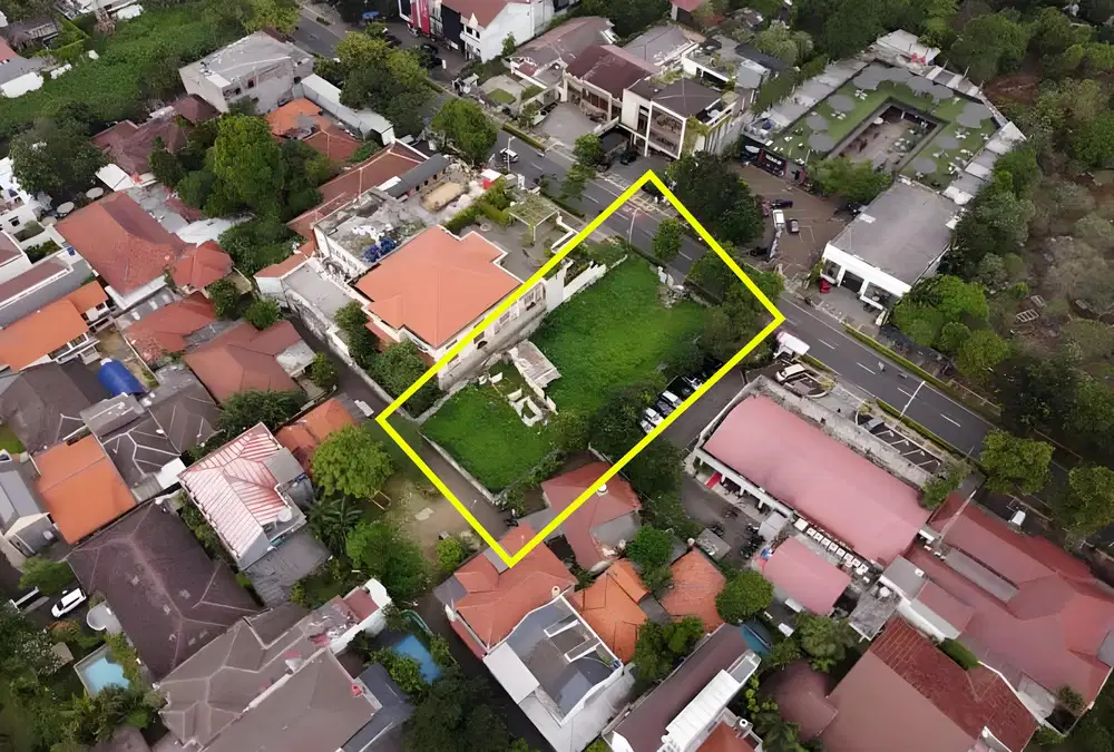Jual Tanah Luas 500 M2 di Area Utama Kemang SHM