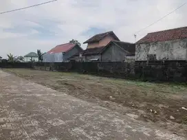 15 menit UGM, kavling siap bangun tepi jalan
