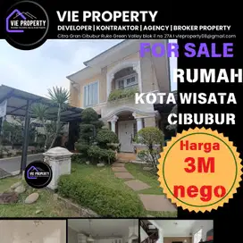 Dijual Rumah cantik siap huni kota wisata cibubur