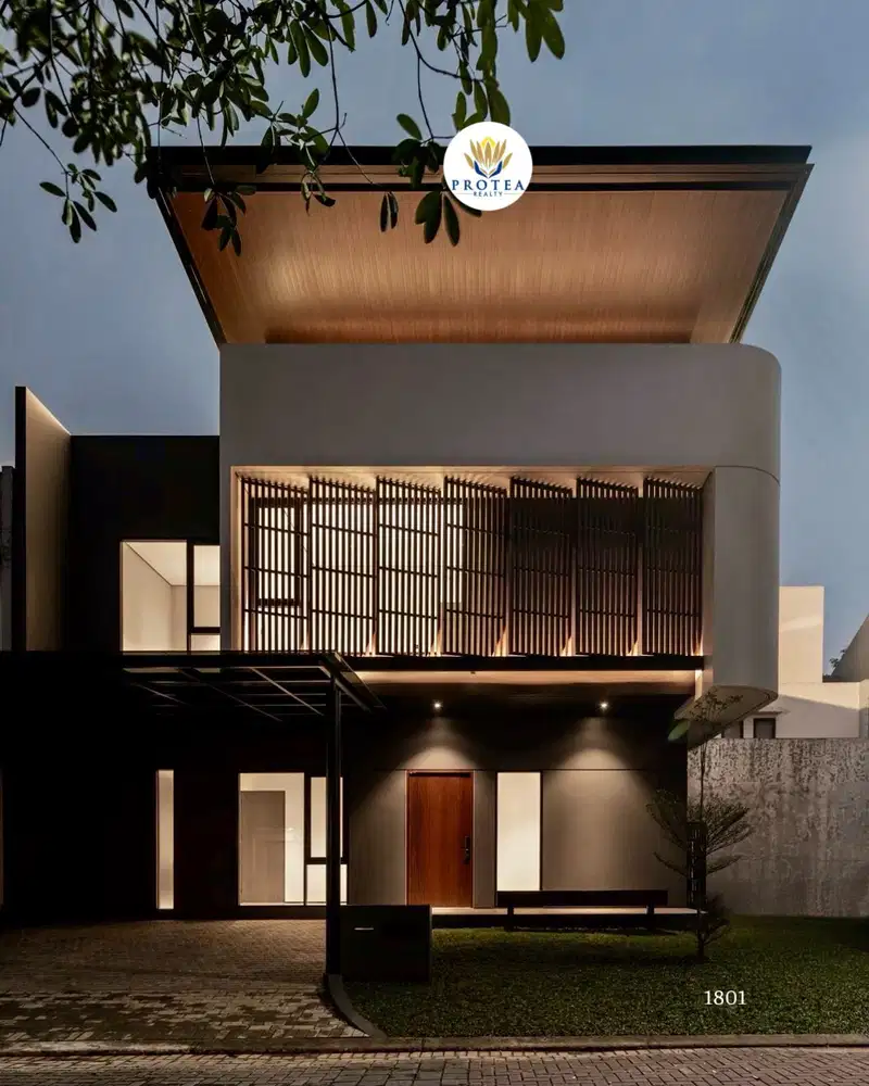 Brand New, Rumah Kontemporer Tropical di Pusat BSD