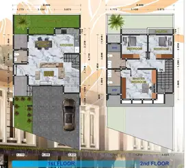 Rumah Minimalis Modern di Pondok Hijau, Pinggir Jalan Raya,Harga 2M-an
