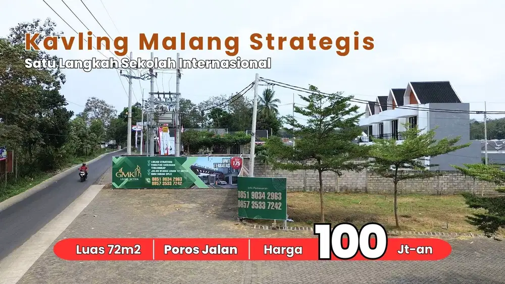 Tanah Kavling Malang Cocok Hunian Lingkungan Asri Udara Sejuk