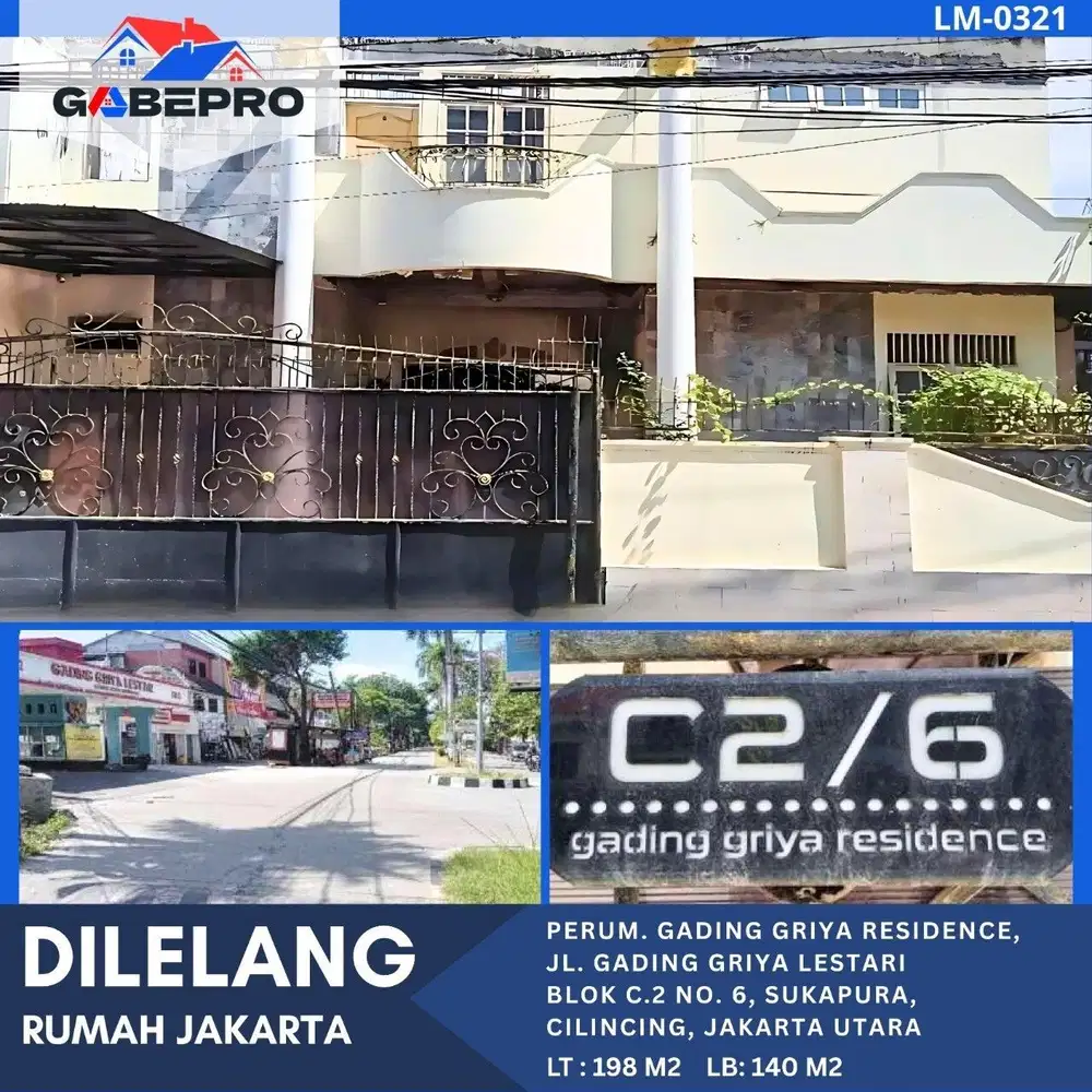 Rumah dijual MURAH daerah Cilincing, Jakarta Utara