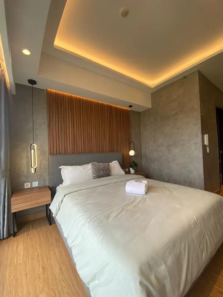 Dijual Studio Furnish Mewah Siap Huni.