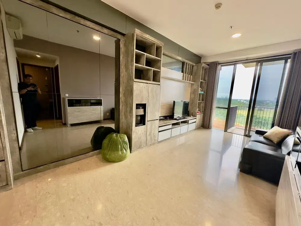 Apartemen 2BR, Full Furnish, Mewah, Marigold Navapark BSD City