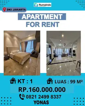 LUX Type 1 BR, Apartment Taman Anggrek Residences