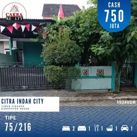 Rumah Siap huni Tipe 75/216 Tanah Luas Termurah 1934VDR