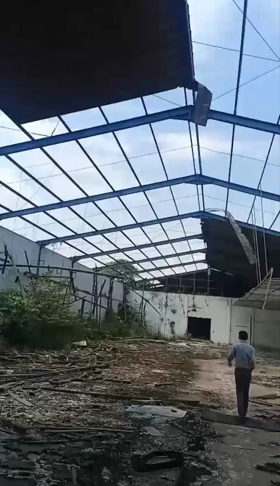 Jual Tanah dan Bangunan Ex Pabrik Plastik Balaraja Tangerang Banten