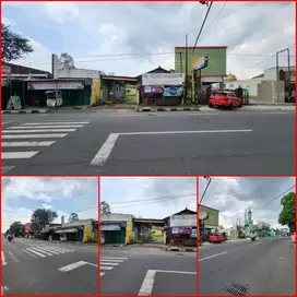 tanah pinggir jalan raya giwangan umbulharjo kota cocok usaha