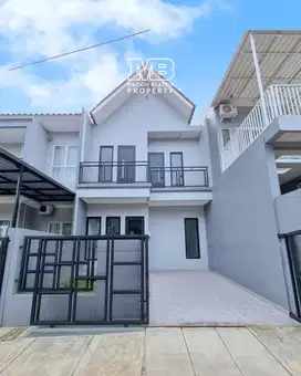 RUMAH BARU TAHAP FINISHING LOKASI BAGUS DAN SANGAT STRATEGIS