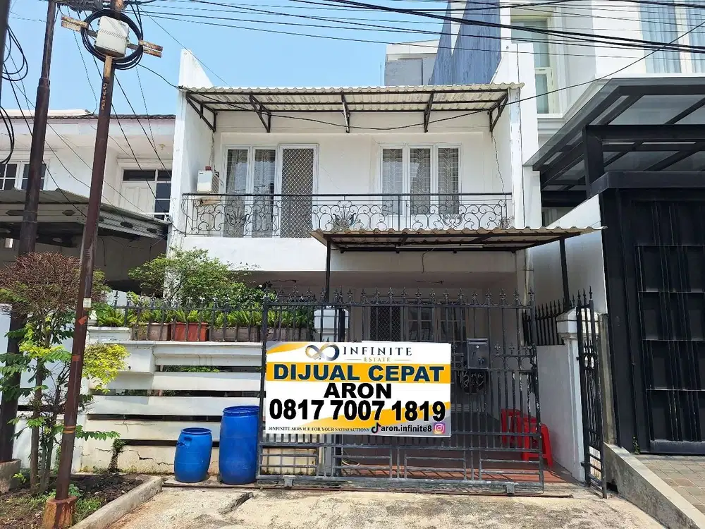 DIJUAL Rumah Muara Karang Blk 8  6x20 2Lantai dekat taman BAGUS BANGET