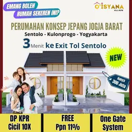 Perumahan 280 Jutaan Di Jogja Berkonsep Jepang Dekat Exit Tol Sentolo
