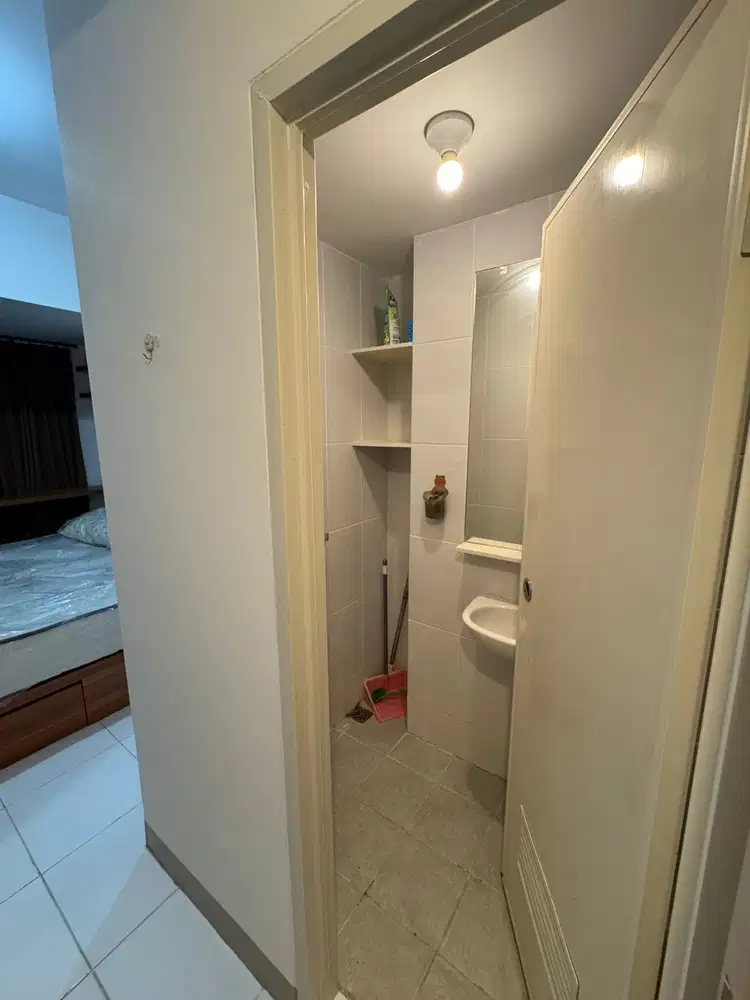 Siap dihuni apartemen studio Tokyo Riverside untuk disewakan