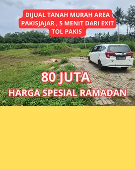 TANAH AREA PAKISJAJAR DEKAT EXIT TOL PAKIS MALANG