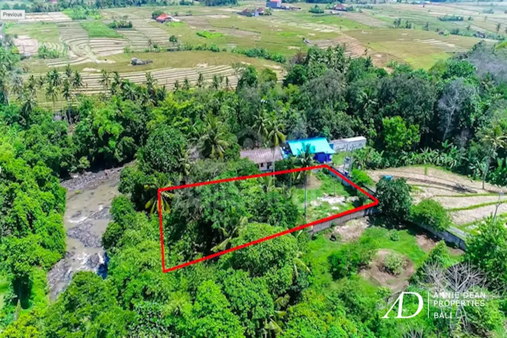 FREEHOLD LAND IN NYANYI (1,750 M2) WITH JUNGLE AND RIVER VIEWS