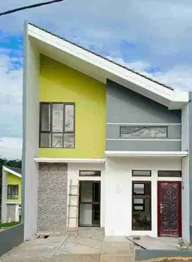 Rumah murah siap huni Kemang 2 lantai bisa KPR strategis tol Parung Bogor