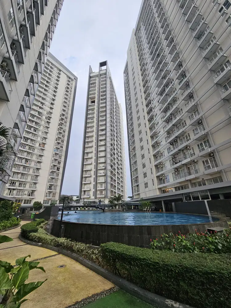 disewa cepat apartemen di bsd casa de parco siap pakai